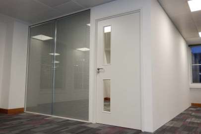 glass partitions office